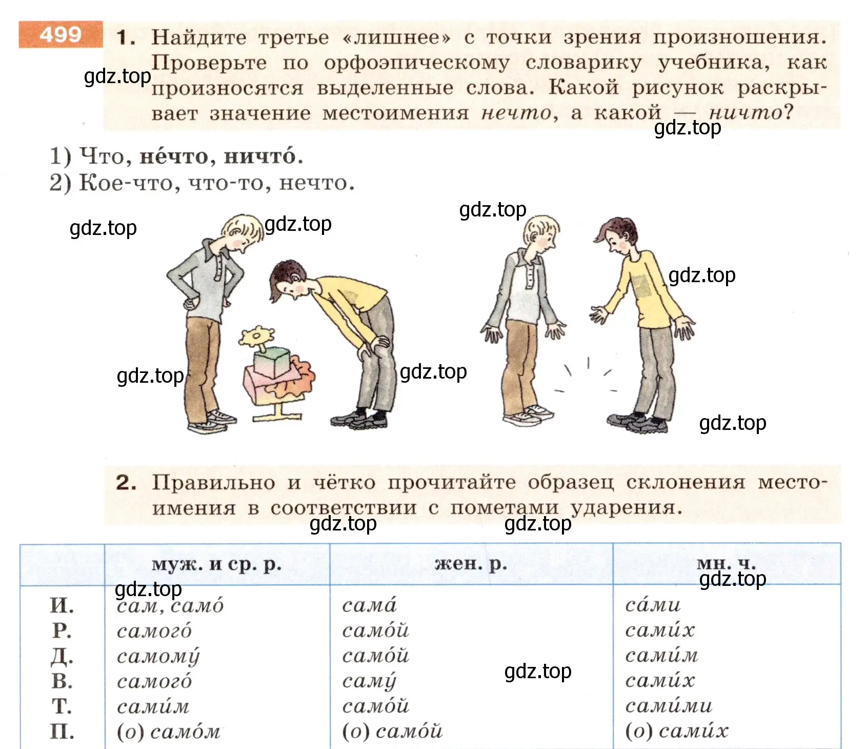 Условие номер 499 (страница 30) гдз по русскому языку 6 класс Разумовская, Львова, учебник 2 часть