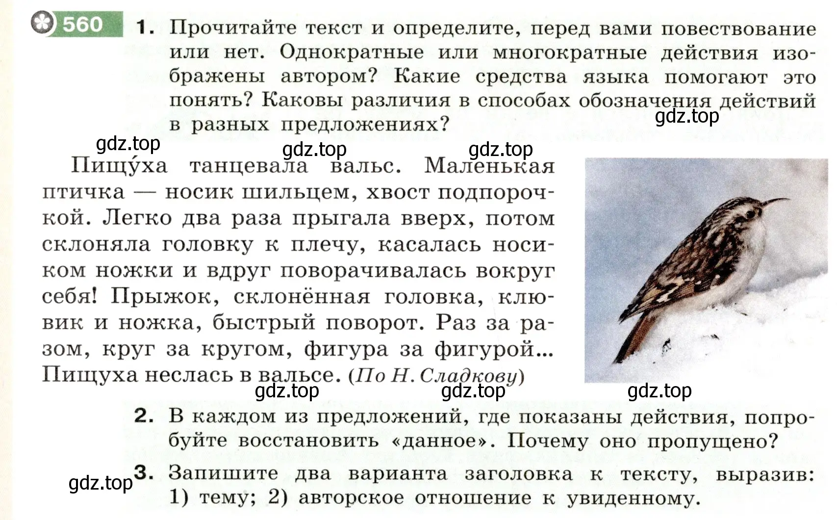 Условие номер 560 (страница 52) гдз по русскому языку 6 класс Разумовская, Львова, учебник 2 часть