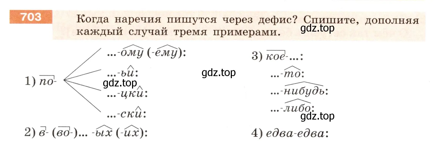 Условие номер 703 (страница 116) гдз по русскому языку 6 класс Разумовская, Львова, учебник 2 часть