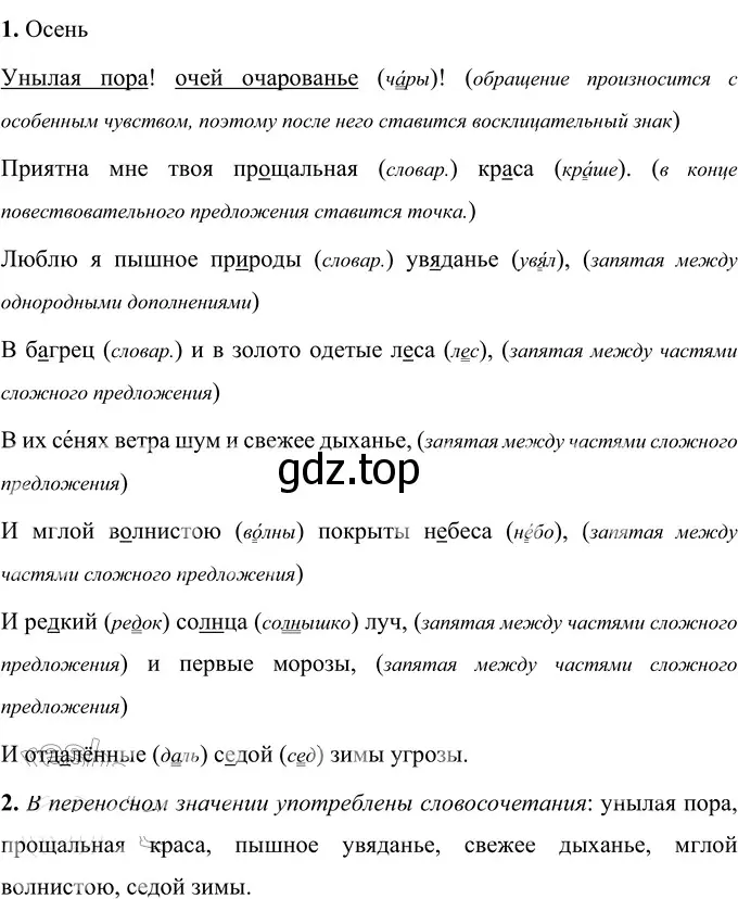 Решение 2. номер 39 (страница 20) гдз по русскому языку 6 класс Разумовская, Львова, учебник 1 часть