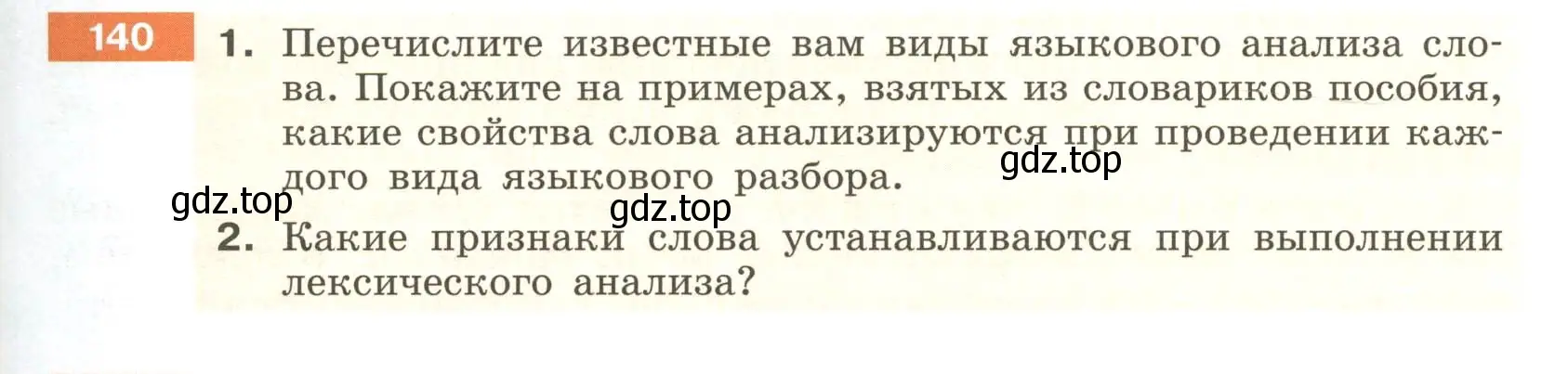 Условие номер 140 (страница 55) гдз по русскому языку 6 класс Разумовская, Львова, учебник 1 часть