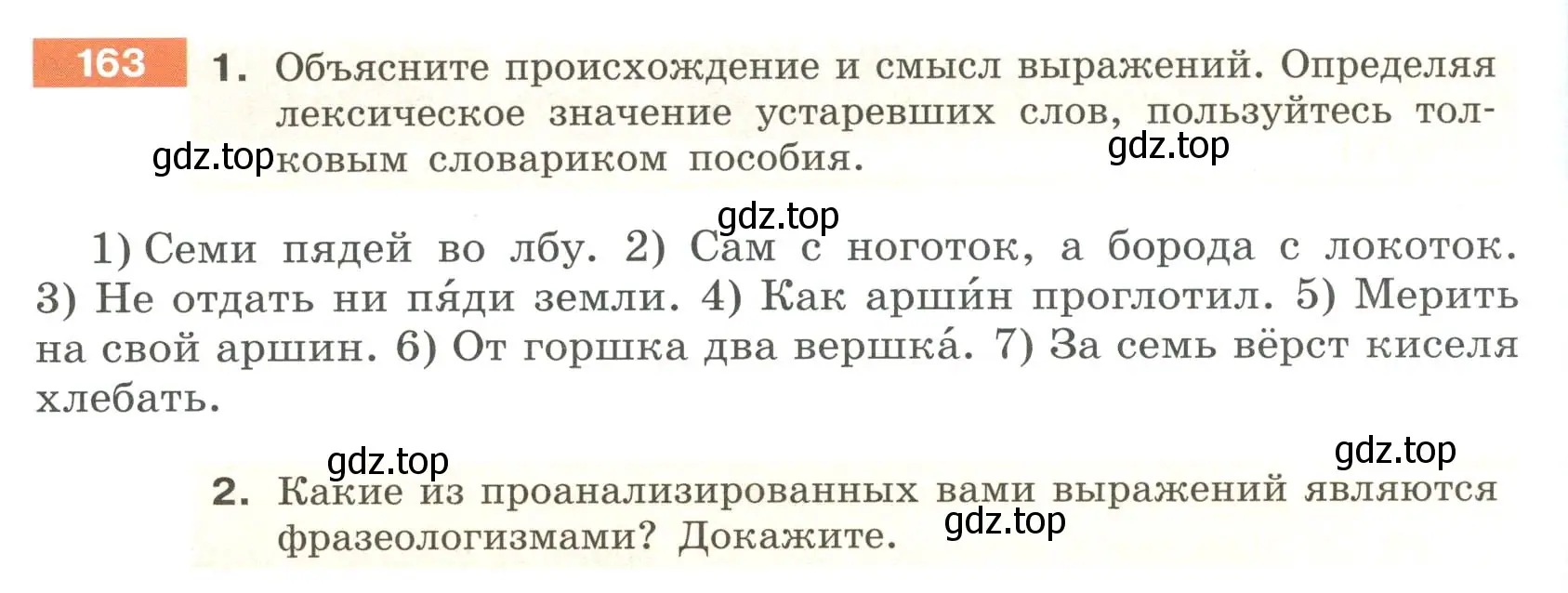 Условие номер 163 (страница 66) гдз по русскому языку 6 класс Разумовская, Львова, учебник 1 часть