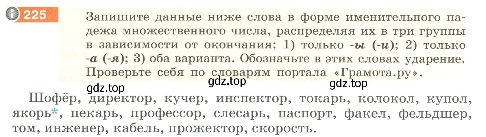 Условие номер 225 (страница 87) гдз по русскому языку 6 класс Разумовская, Львова, учебник 1 часть