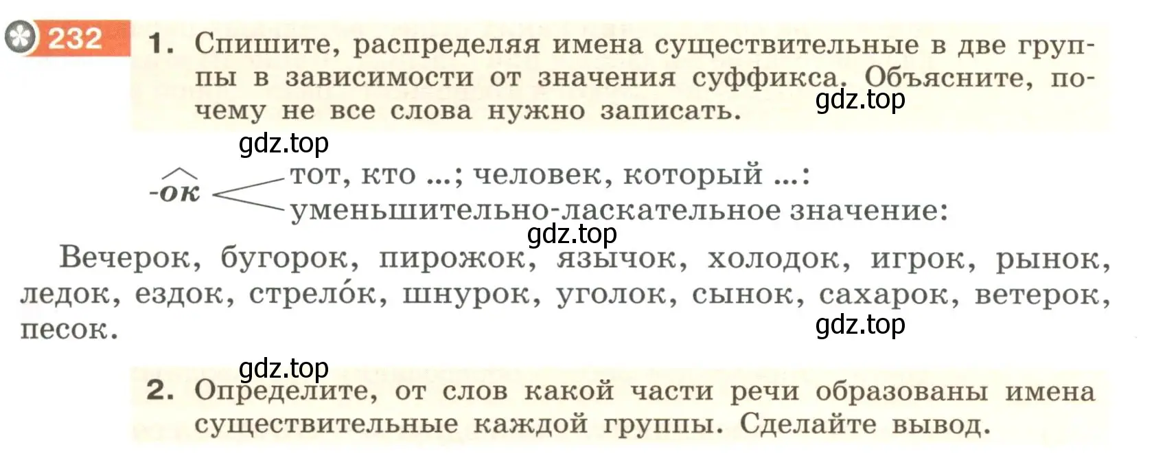 Условие номер 232 (страница 89) гдз по русскому языку 6 класс Разумовская, Львова, учебник 1 часть