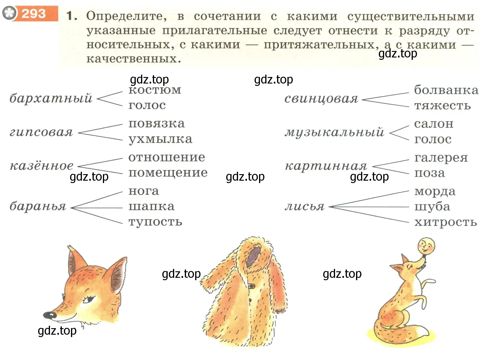 Условие номер 293 (страница 110) гдз по русскому языку 6 класс Разумовская, Львова, учебник 1 часть