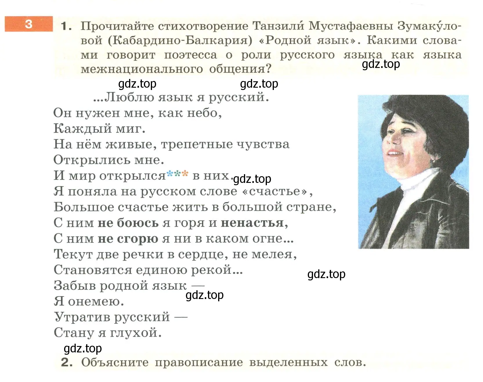 Условие номер 3 (страница 6) гдз по русскому языку 6 класс Разумовская, Львова, учебник 1 часть
