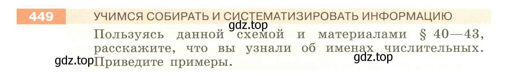 Условие номер 449 (страница 17) гдз по русскому языку 6 класс Разумовская, Львова, учебник 2 часть