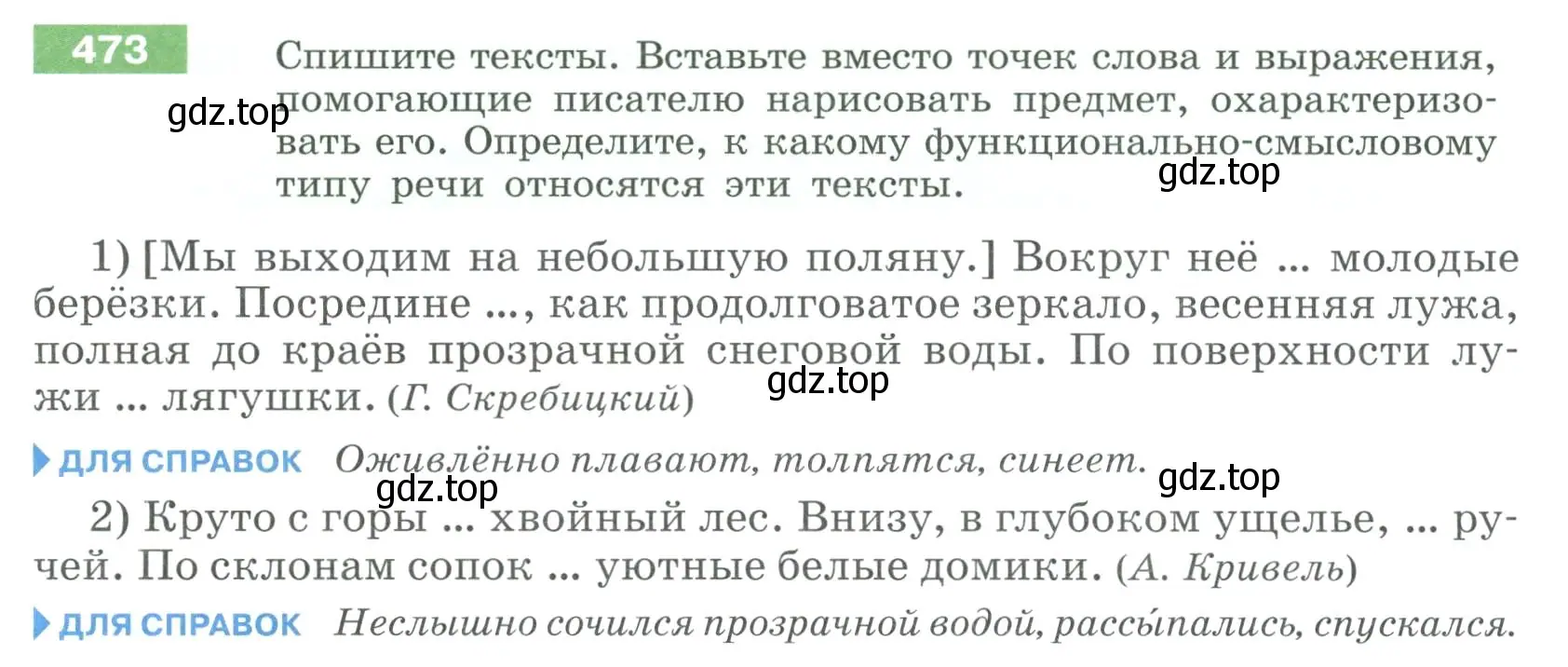 Условие номер 473 (страница 28) гдз по русскому языку 6 класс Разумовская, Львова, учебник 2 часть