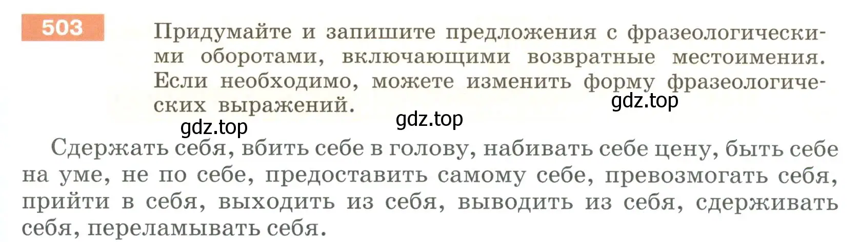 Условие номер 503 (страница 41) гдз по русскому языку 6 класс Разумовская, Львова, учебник 2 часть