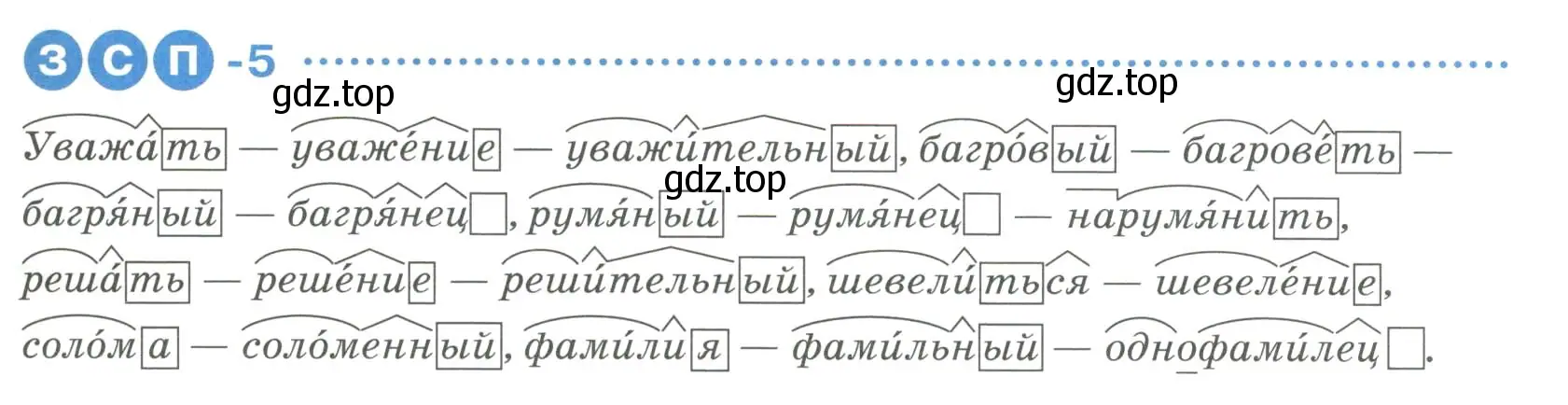 Условие  ЗСП 5 (страница 85) гдз по русскому языку 6 класс Разумовская, Львова, учебник 1 часть