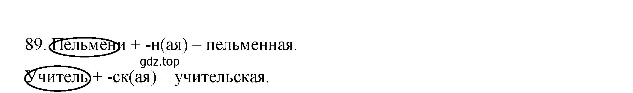 Решение номер 89 (страница 39) гдз по русскому языку 6 класс Разумовская, Львова, учебник 1 часть