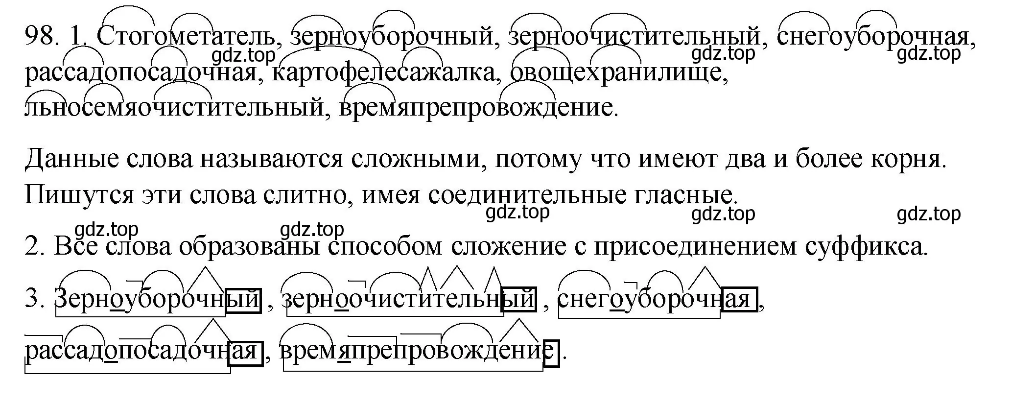 Решение номер 98 (страница 41) гдз по русскому языку 6 класс Разумовская, Львова, учебник 1 часть