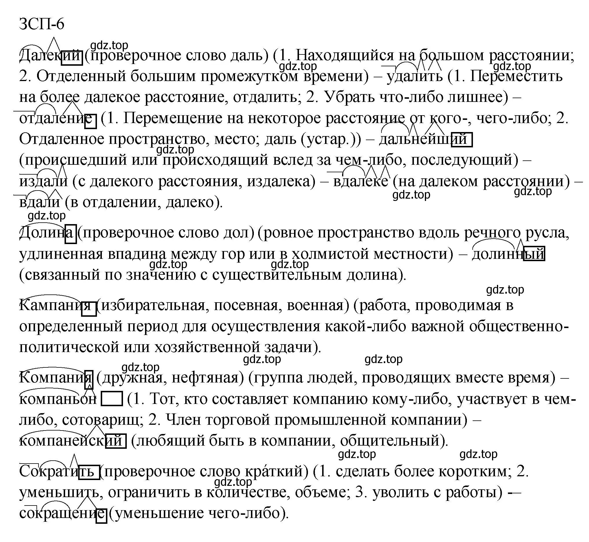 Решение  ЗСП 6 (страница 95) гдз по русскому языку 6 класс Разумовская, Львова, учебник 1 часть