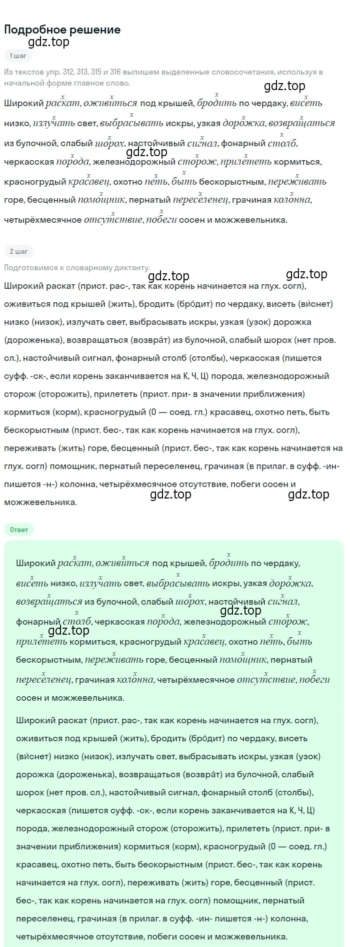 Решение 2. номер 384 (страница 142) гдз по русскому языку 6 класс Разумовская, Львова, учебник 1 часть