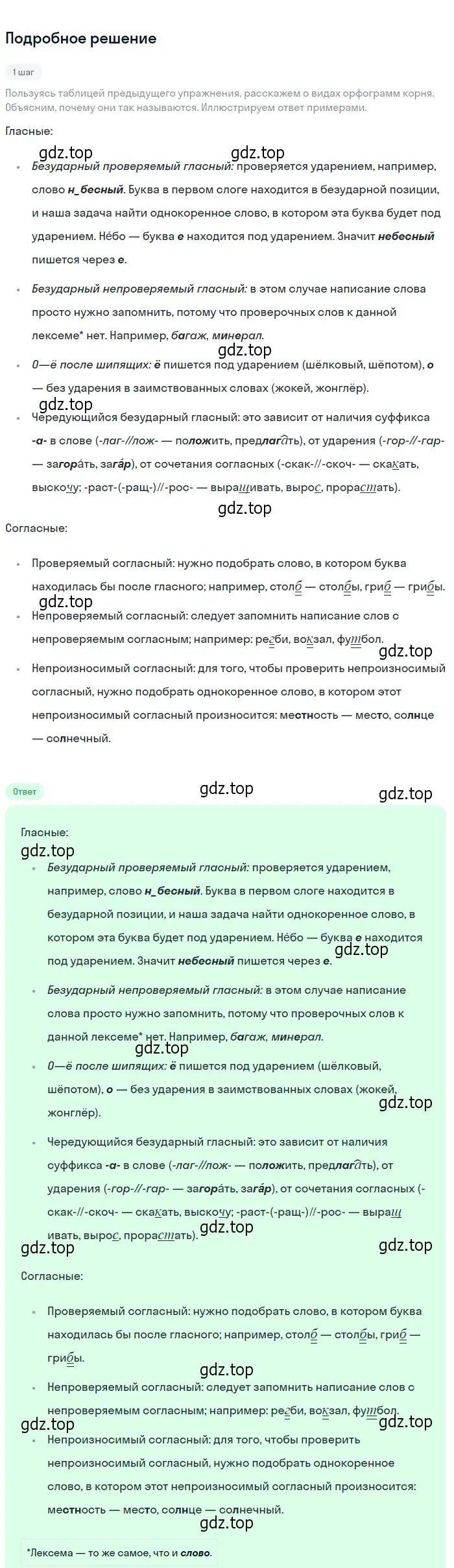 Решение 2. номер 48 (страница 25) гдз по русскому языку 6 класс Разумовская, Львова, учебник 1 часть