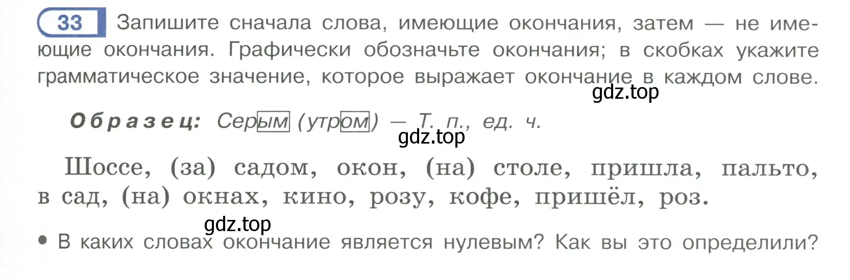 Условие ноомер 33 (страница 23) гдз по русскому языку 6 класс Рыбченкова, Александрова, учебник 1 часть