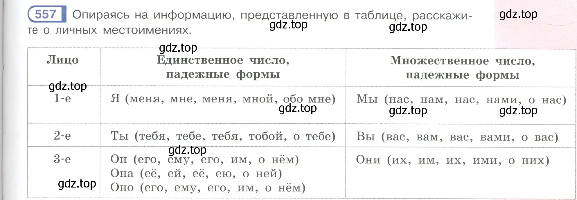 Условие ноомер 557 (страница 71) гдз по русскому языку 6 класс Рыбченкова, Александрова, учебник 2 часть