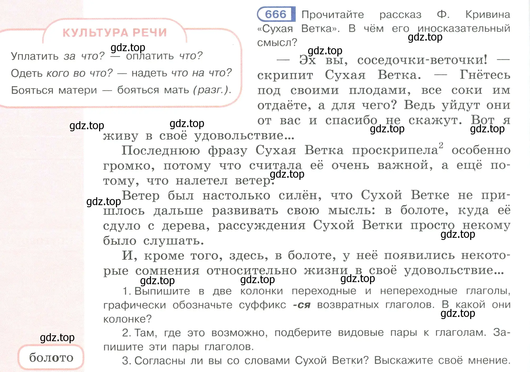 Условие ноомер 666 (страница 116) гдз по русскому языку 6 класс Рыбченкова, Александрова, учебник 2 часть