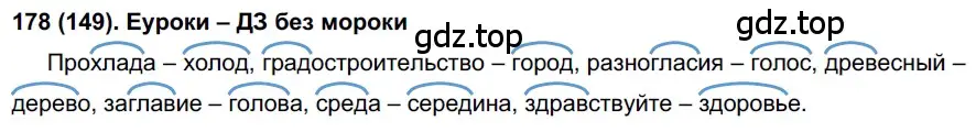 Решение ноомер 178 (страница 81) гдз по русскому языку 6 класс Рыбченкова, Александрова, учебник 1 часть