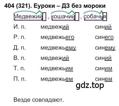 Решение ноомер 404 (страница 13) гдз по русскому языку 6 класс Рыбченкова, Александрова, учебник 2 часть