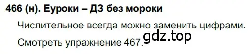 Решение ноомер 466 (страница 37) гдз по русскому языку 6 класс Рыбченкова, Александрова, учебник 2 часть