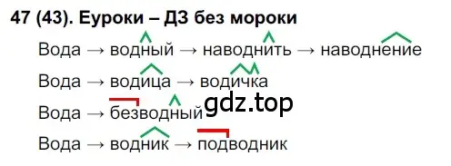 Решение ноомер 47 (страница 29) гдз по русскому языку 6 класс Рыбченкова, Александрова, учебник 1 часть