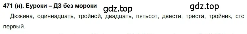 Решение ноомер 471 (страница 39) гдз по русскому языку 6 класс Рыбченкова, Александрова, учебник 2 часть