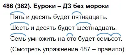 Решение ноомер 486 (страница 44) гдз по русскому языку 6 класс Рыбченкова, Александрова, учебник 2 часть