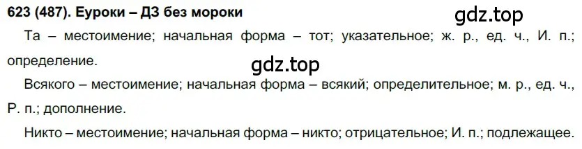 Решение ноомер 487 (страница 45) гдз по русскому языку 6 класс Рыбченкова, Александрова, учебник 2 часть