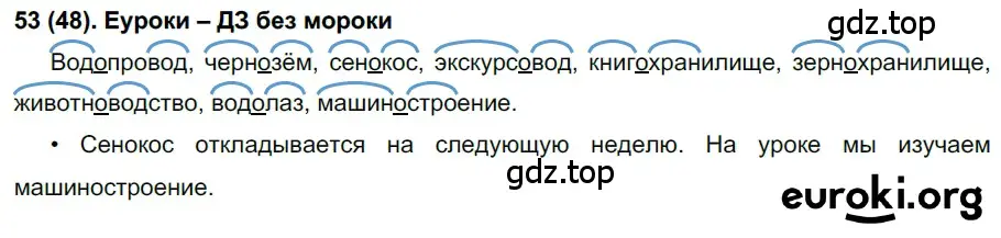 Решение ноомер 53 (страница 31) гдз по русскому языку 6 класс Рыбченкова, Александрова, учебник 1 часть