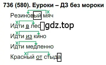 Решение ноомер 736 (страница 148) гдз по русскому языку 6 класс Рыбченкова, Александрова, учебник 2 часть