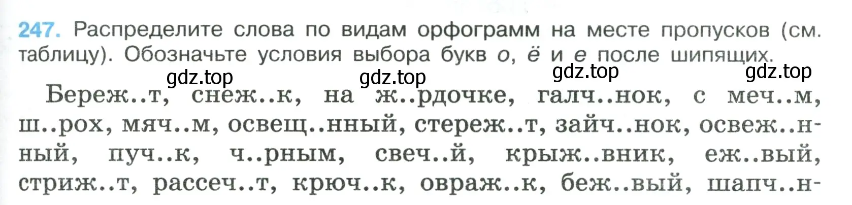 Условие номер 247 (страница 145) гдз по русскому языку 7 класс Ладыженская, Баранов, учебник 1 часть