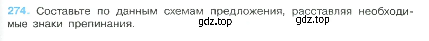 Условие номер 274 (страница 159) гдз по русскому языку 7 класс Ладыженская, Баранов, учебник 1 часть