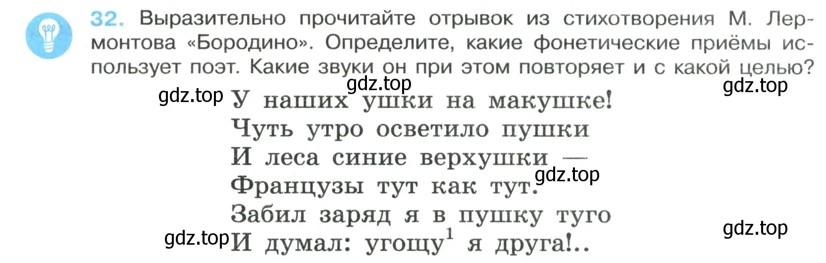 Условие номер 32 (страница 20) гдз по русскому языку 7 класс Ладыженская, Баранов, учебник 1 часть