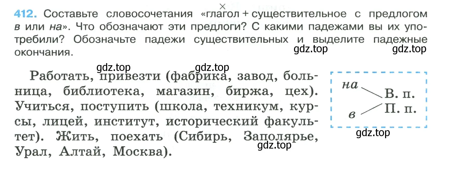 Условие номер 412 (страница 23) гдз по русскому языку 7 класс Ладыженская, Баранов, учебник 2 часть