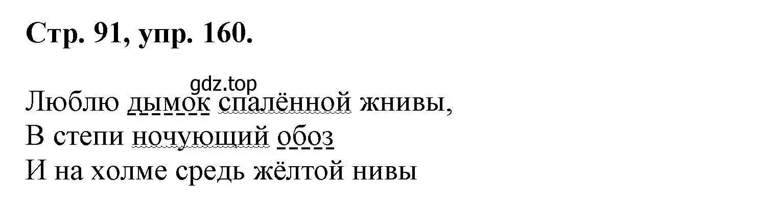 Решение номер 160 (страница 91) гдз по русскому языку 7 класс Ладыженская, Баранов, учебник 1 часть