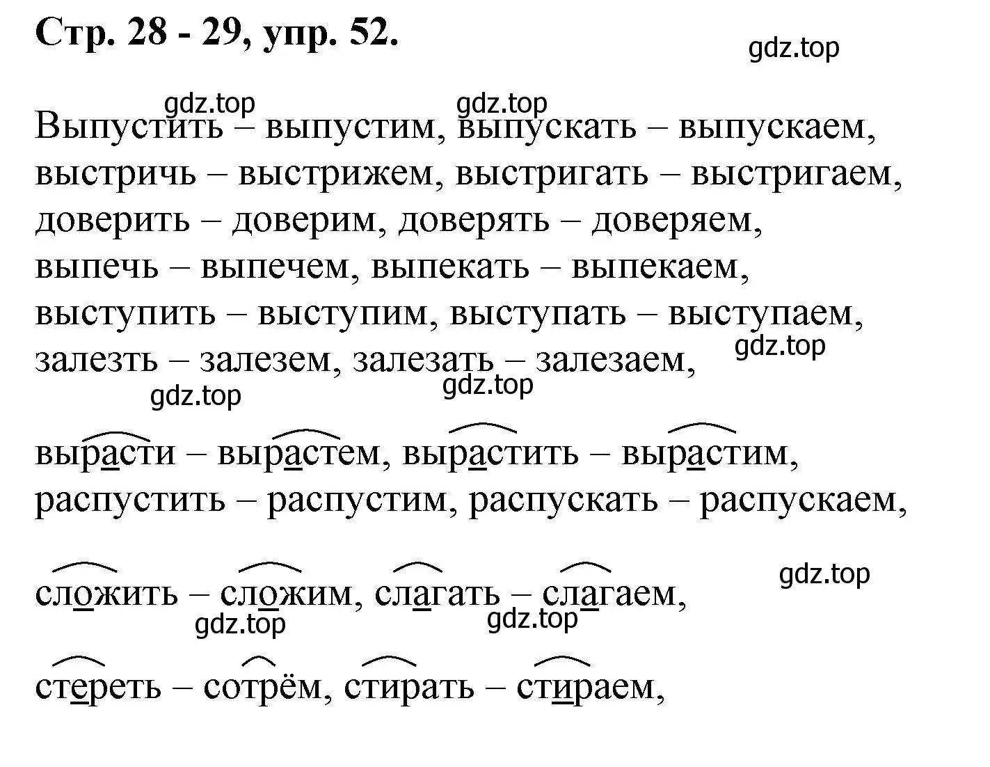 Решение номер 52 (страница 28) гдз по русскому языку 7 класс Ладыженская, Баранов, учебник 1 часть