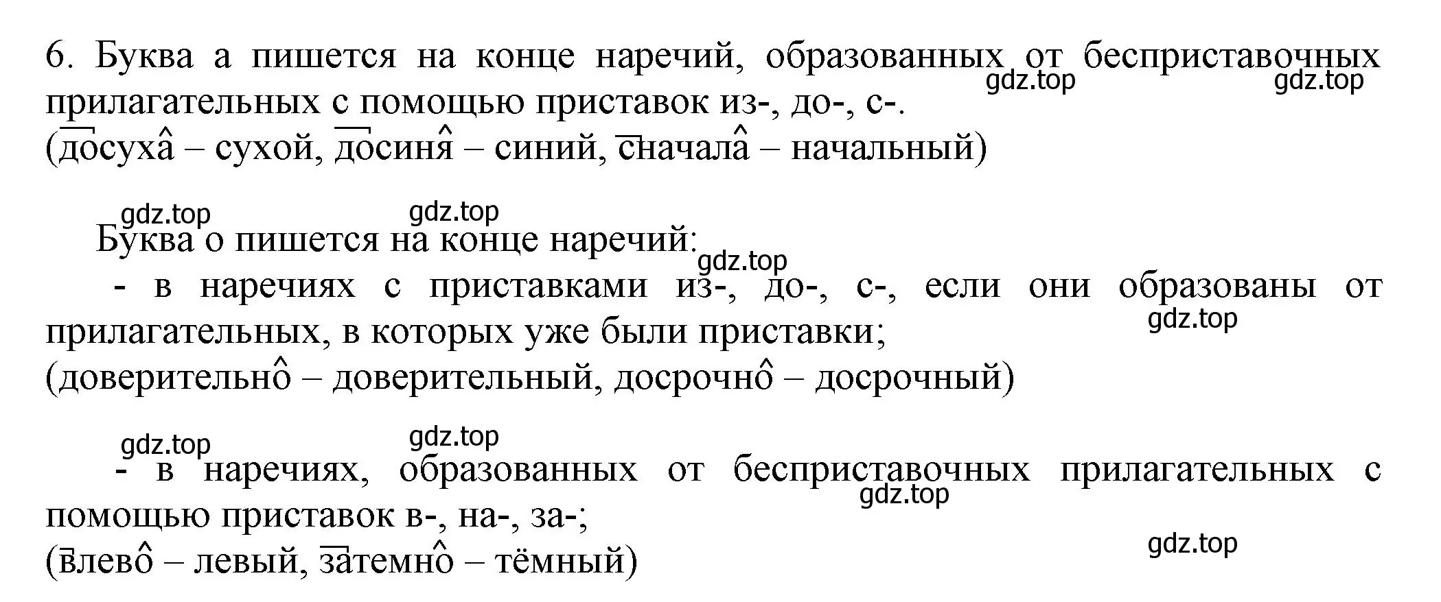 Решение номер 6 (страница 217) гдз по русскому языку 7 класс Ладыженская, Баранов, учебник 1 часть