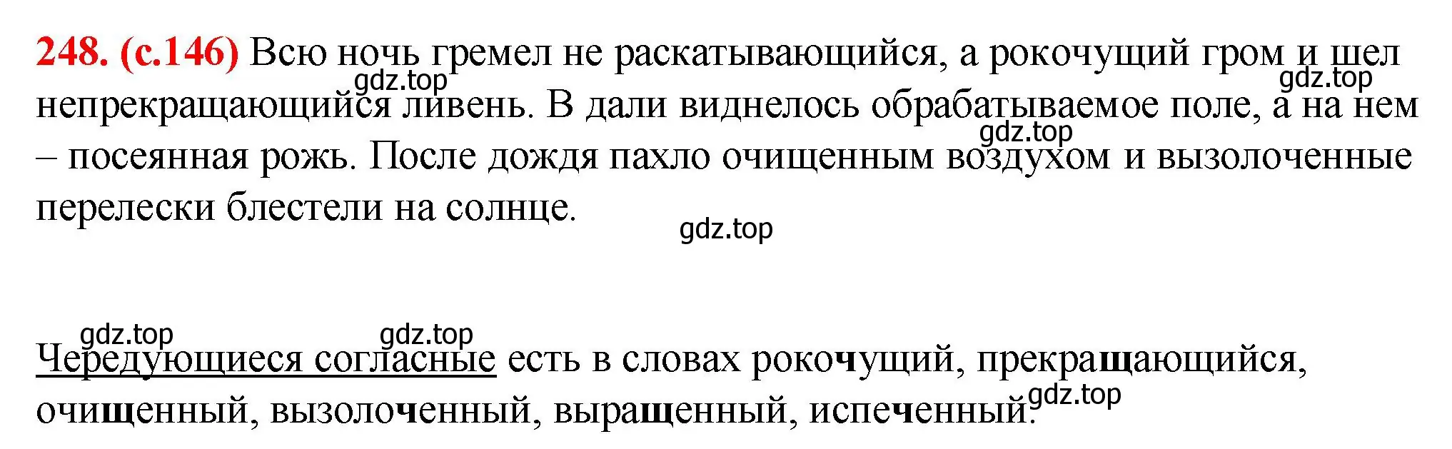 Решение 2. номер 248 (страница 146) гдз по русскому языку 7 класс Ладыженская, Баранов, учебник 1 часть