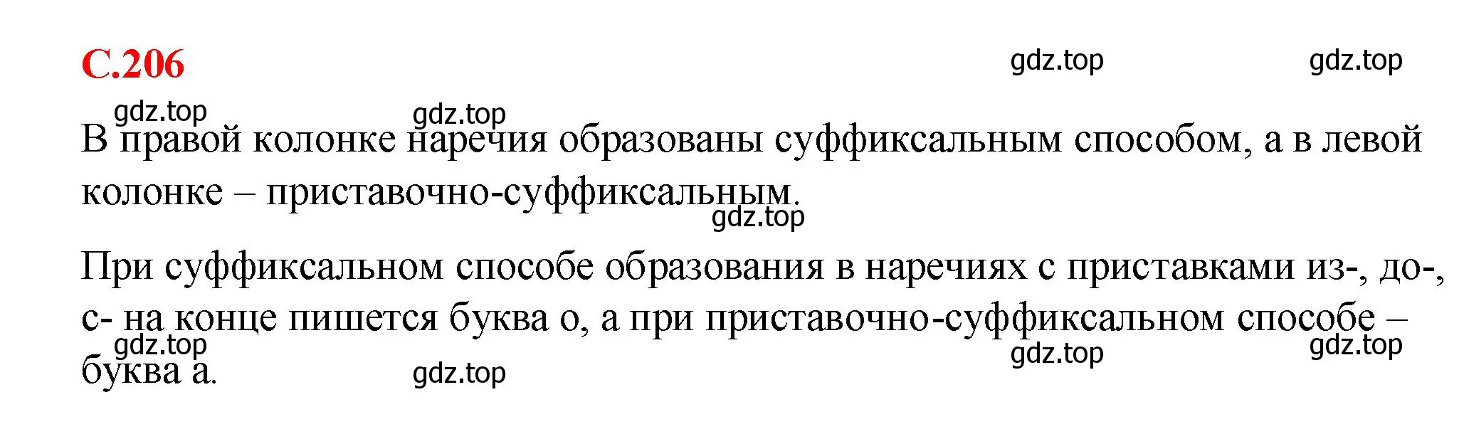 Решение 2.  Вопросы в параграфе (страница 206) гдз по русскому языку 7 класс Ладыженская, Баранов, учебник 1 часть