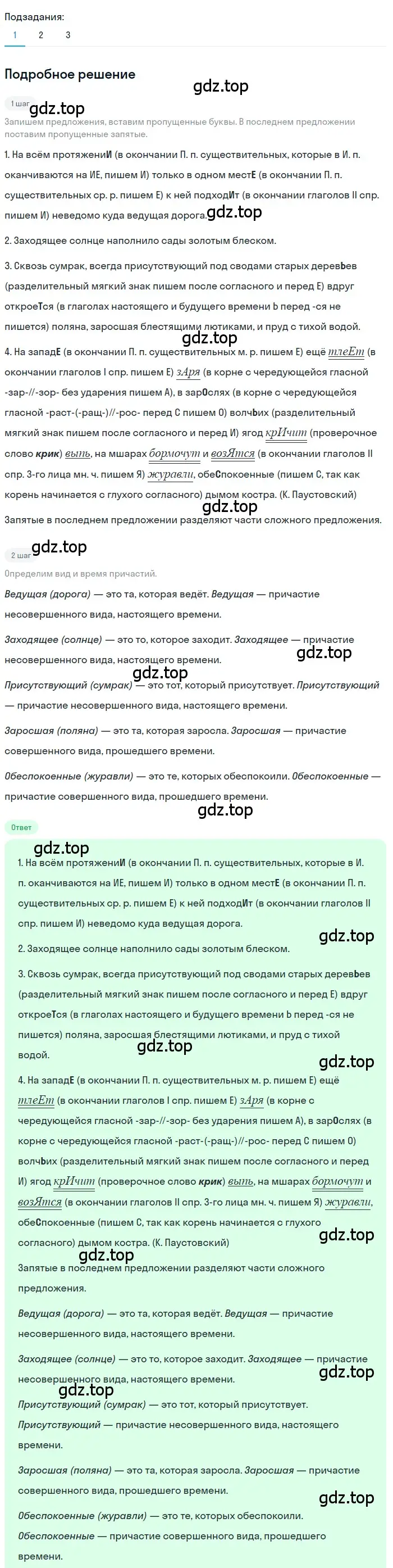 Решение 3. номер 162 (страница 92) гдз по русскому языку 7 класс Ладыженская, Баранов, учебник 1 часть