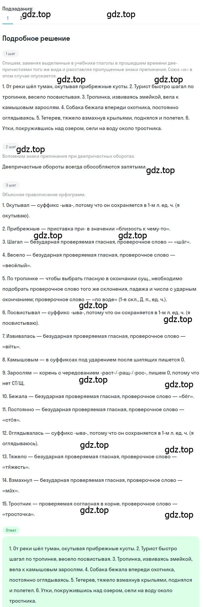 Решение 3. номер 289 (страница 168) гдз по русскому языку 7 класс Ладыженская, Баранов, учебник 1 часть