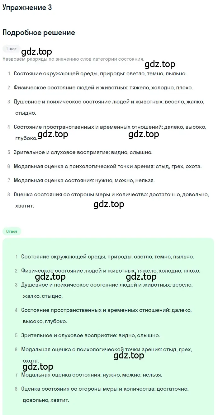 Решение 3. номер 3 (страница 15) гдз по русскому языку 7 класс Ладыженская, Баранов, учебник 2 часть