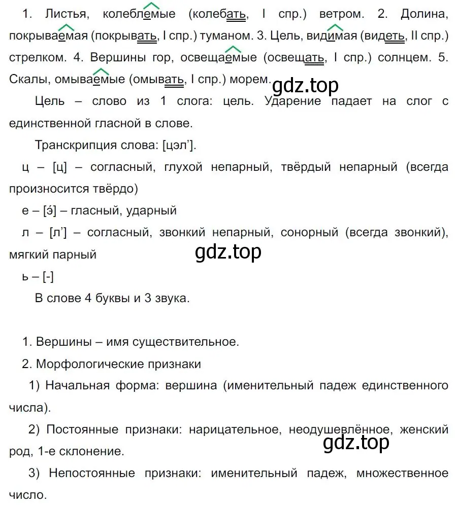 Решение 4. номер 204 (страница 118) гдз по русскому языку 7 класс Ладыженская, Баранов, учебник 1 часть