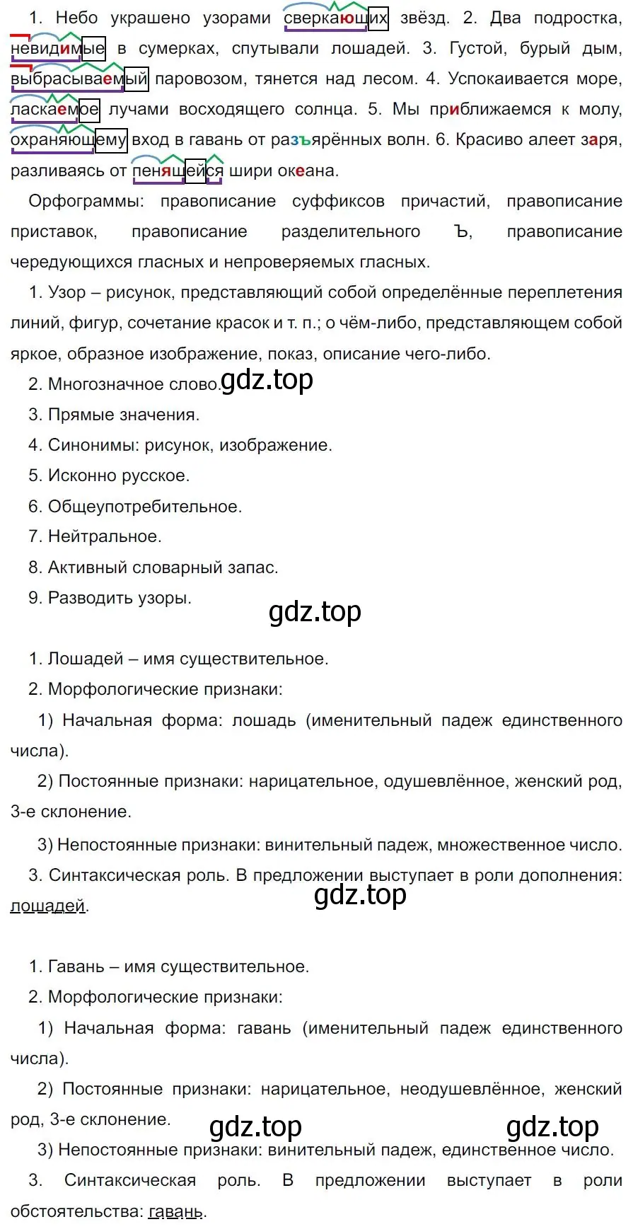 Решение 4. номер 205 (страница 118) гдз по русскому языку 7 класс Ладыженская, Баранов, учебник 1 часть