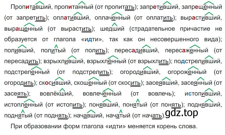 Решение 4. номер 216 (страница 126) гдз по русскому языку 7 класс Ладыженская, Баранов, учебник 1 часть