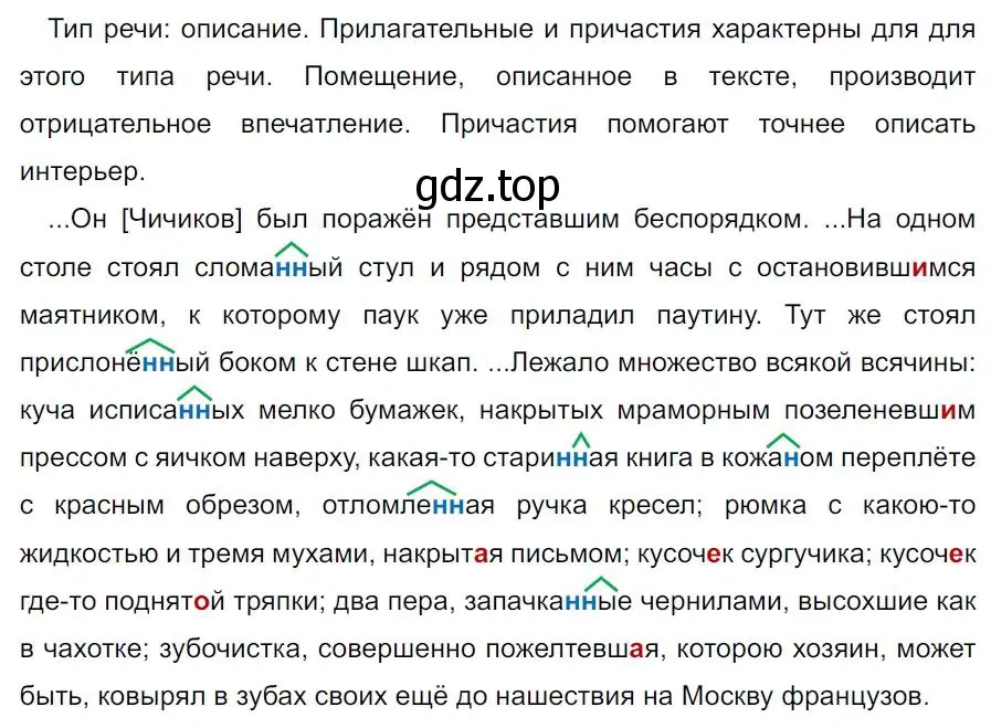 Решение 4. номер 223 (страница 129) гдз по русскому языку 7 класс Ладыженская, Баранов, учебник 1 часть