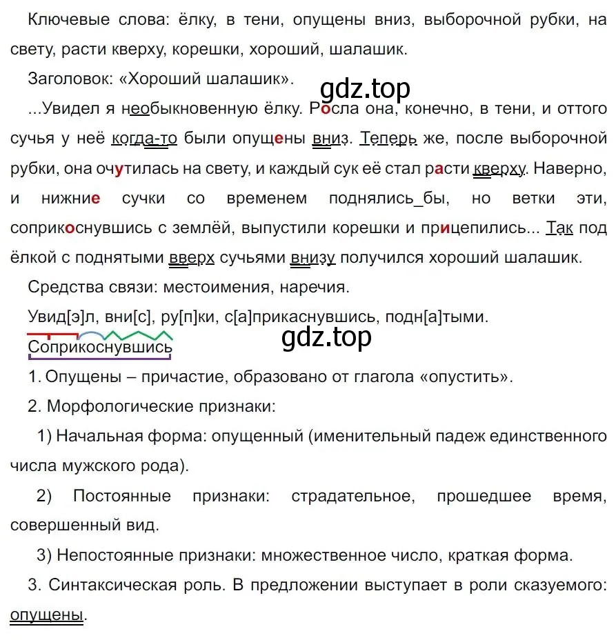 Решение 4. номер 387 (страница 218) гдз по русскому языку 7 класс Ладыженская, Баранов, учебник 1 часть