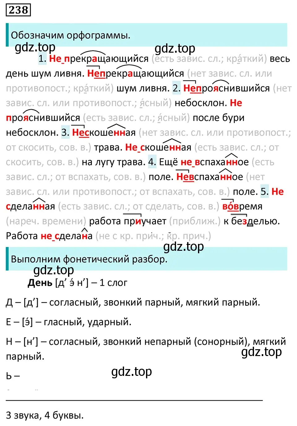 Решение 5. номер 238 (страница 142) гдз по русскому языку 7 класс Ладыженская, Баранов, учебник 1 часть