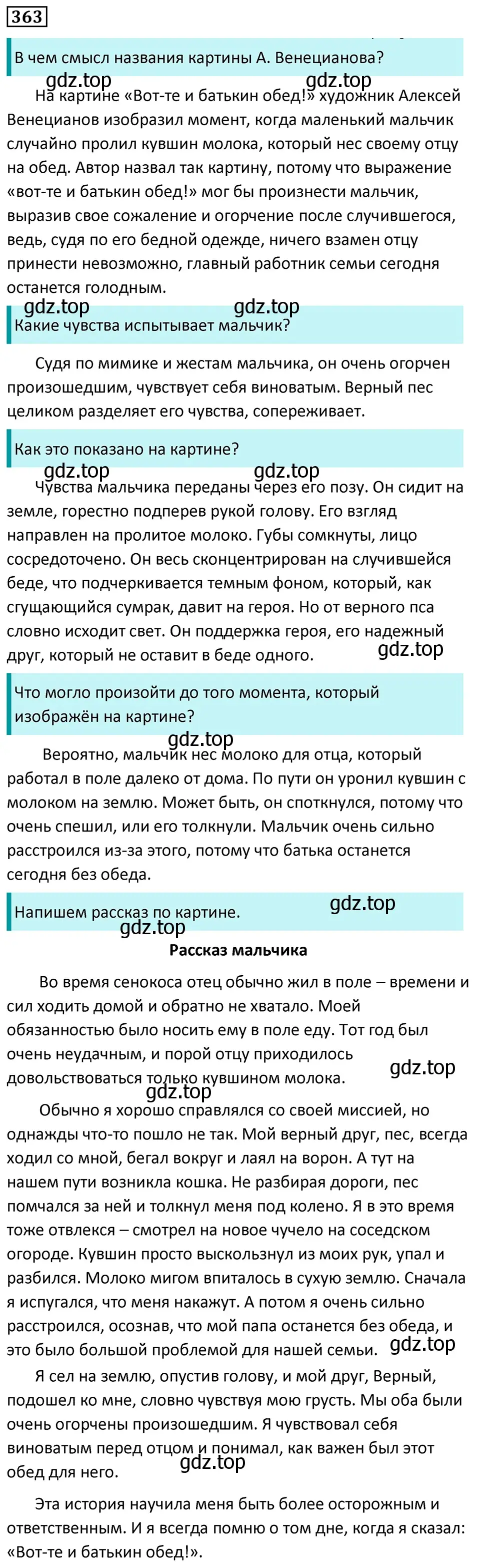 Решение 5. номер 363 (страница 208) гдз по русскому языку 7 класс Ладыженская, Баранов, учебник 1 часть